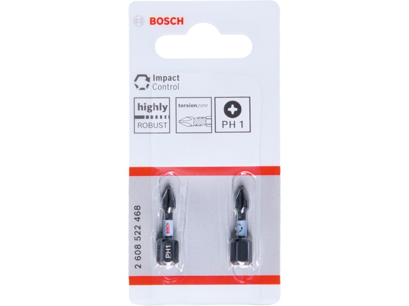 Vijačni nastavek Bosch PRO Phillips Impact, PH1, 25mm, 2608522468